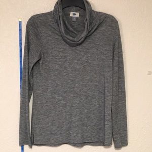 Dark dray turtle neck